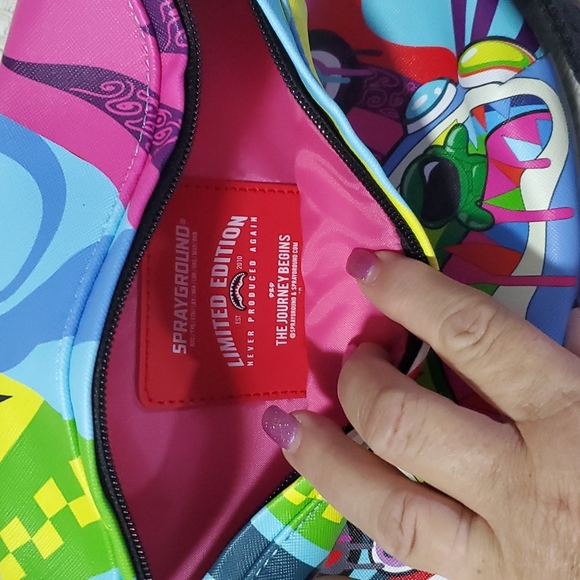 SPRAYGROUND. MIND TRIP SAVVY CROSSBODY LTD ED. - Picture 7 of 8